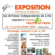 Exposition de peinture et sculpture