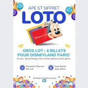 Grand Loto annuel de l'APE de Saint-Siffret