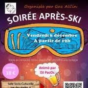 Soirée Après-Ski organisée par l'association Gaz All'in et animée par DJ Pacos