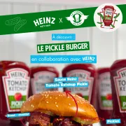 Heinz et Le Camion Qui Fume lancent le “Pickle Burger”