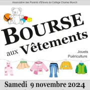 Bourse aux vêtements, jouets, puériculture