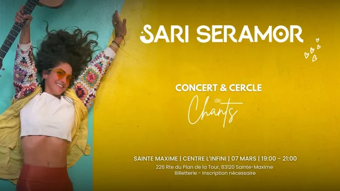 Concert & cercle de chants avec SARI SERAMOR