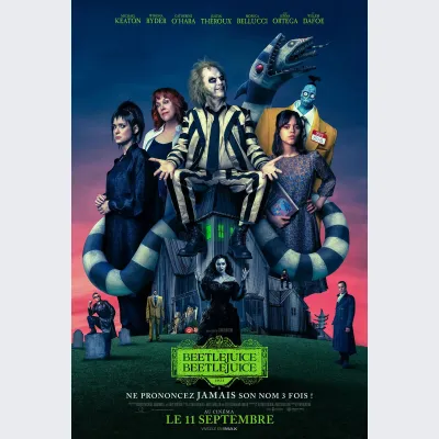 Cinéma à La Margelle : Beetlejuice Beetlejuice