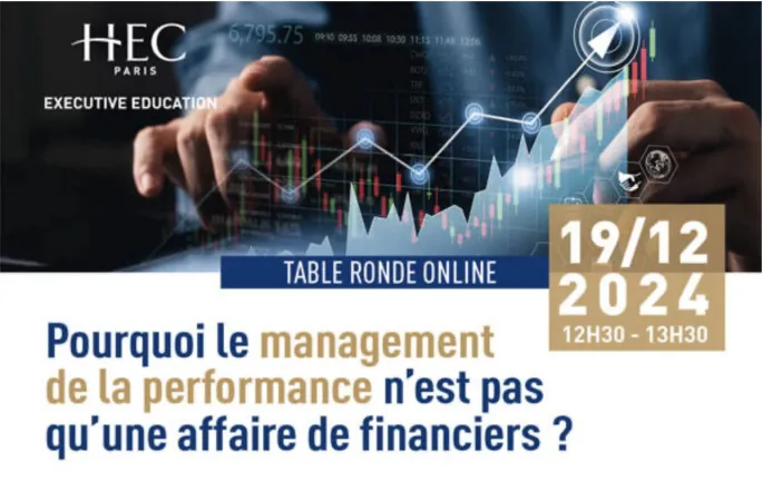 Pourquoi le management de la performance n'est pas qu'une affaire de financiers?