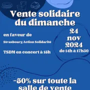 Vente Solidaire du Dimanche à Emmaüs Mundo le dimanche 24 Novembre 2024