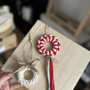 Atelier macramé spécial déco de Noël avec Moira créa.