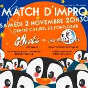 Match d\'impro Givrés vs ARTSCENES - Novembre 2024