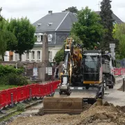 Visites de la fouille archéologique de la place de l\'Église à Schiltigheim