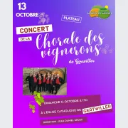 Concert de la chorale des VIGNERONS de Goxwiller