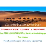 Retraite de yoga itinérante dans le désert du Sud Maroc