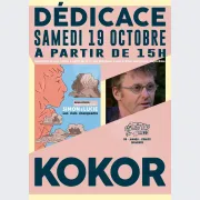 Dédicace avec Alain Kokor le 19 octobre, à la librairie Esprit BD !