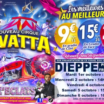 Nouveau Cirque Zavatta à Dieppe 2024