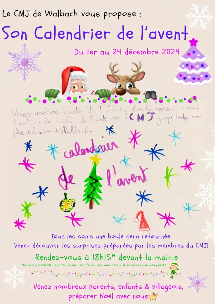 Calendrier de l'avent 