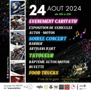 Autos / Motos / Artisans d’art + Concert (évènement caritatif) 