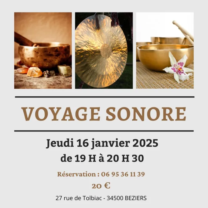 Voyage Sonore à Béziers