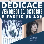 Dédicace avec Celia Ducaju vendredi 11 octobre à la librairie Esprit BD !