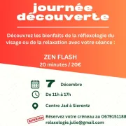 Journée découverte Réflexologie Dien Chan et relaxation