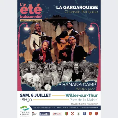 L\'été buissonnier - La Gargarousse + Banana Camp