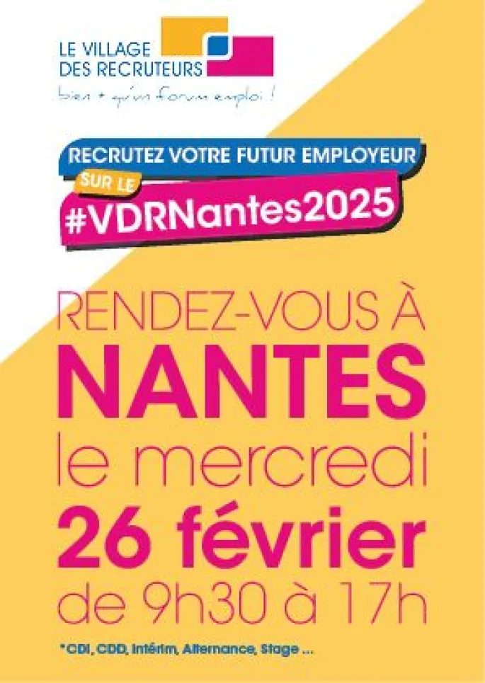 Le Village des Recruteurs de Nantes 2025