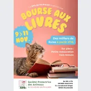 Bourse aux livres à la SPA de Mulhouse Haute-Alsace