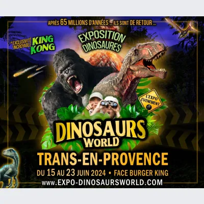 Exposition de dinosaures