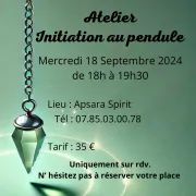 Initiation au pendule