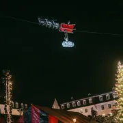 Marché de Noël de Sarrebruck : Christkindl-Markt et son Père Noël