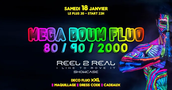 Méga Boum Fluo /\ Reel 2 Real en Showcase (USA)