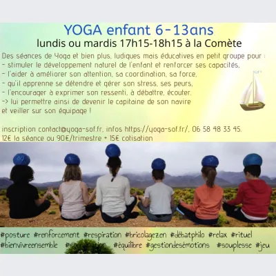 Yoga enfants 6-10 ans à Hésingue séance découverte