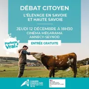 Ciné-débat citoyen sur l'élevage à Annecy