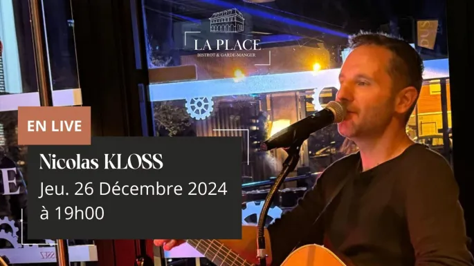 Nicolas Kloss à La Place 