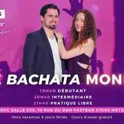 Cours réguliers de Bachata à Metz