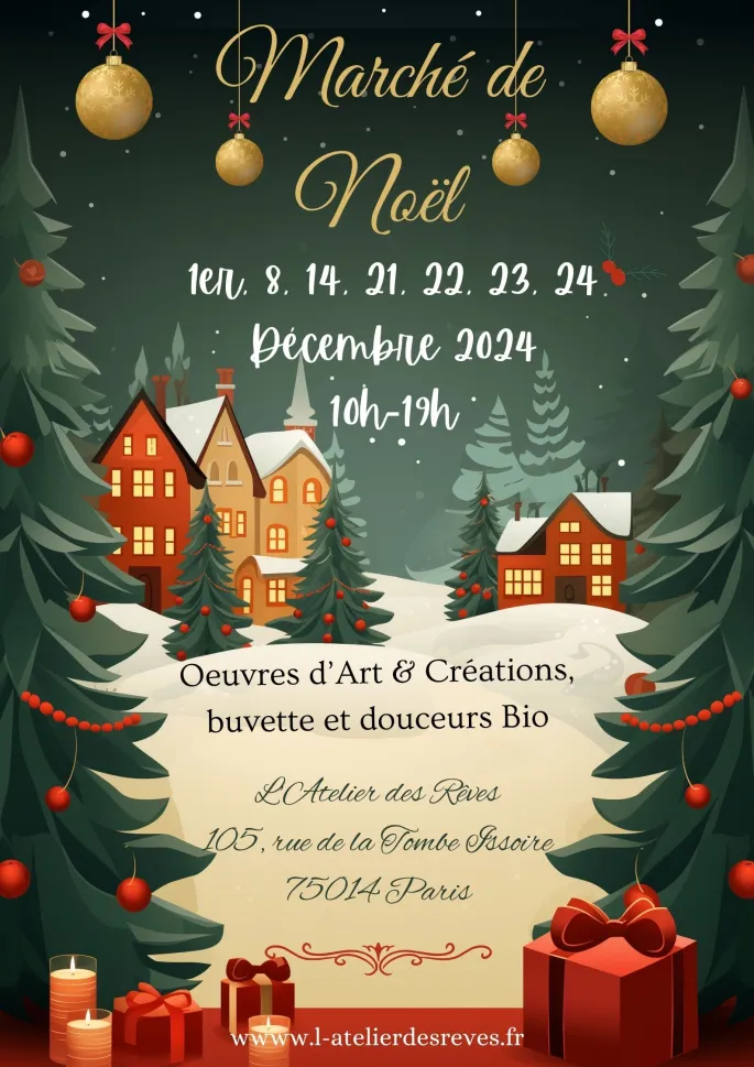 Marché de Noël de L'Atelier des Rêves