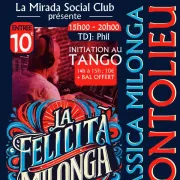 Milonga (bal tango) précédée d'un cours d'initiation