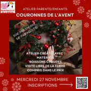 Atelier couronnes de l'avent 