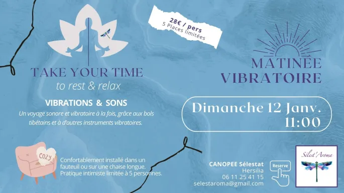 Matinée Vibratoire - voyage sonore & vibratoire aux bols tibétains