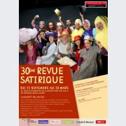 30ème revue satirique en alsacien dans une salle, en français dans l'autre