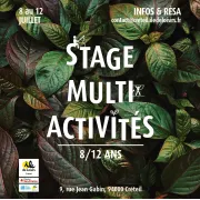 Stage multi activités 8/12 ans