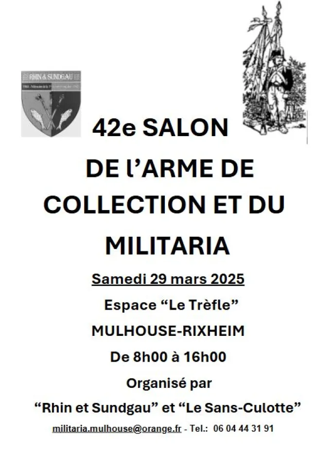 42ème Salon de l’arme ancienne et du militaria