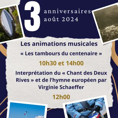 Animations musicales au Hartmannswillerkopf