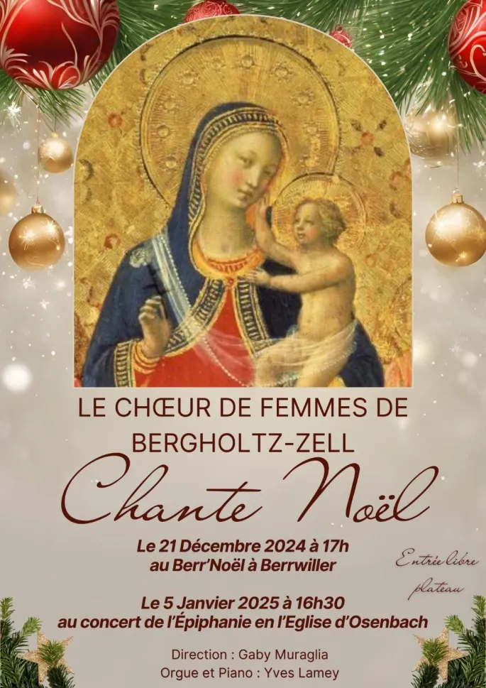 Le Choeur de Femmes de Bergholtz-Zell chante Noël