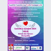 Concert caritatif du Choeur universitaire de Montpellier 