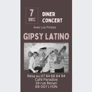 Diner concert gipsy latino