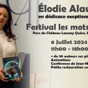 Elodie Alauzet au festival Les Mots en fête à Breteil