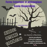 LE 31 OCTOBRE  ferme botanique et pédagogique Ecovie Kingersheim 