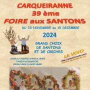 39-ème  foire aux santons 