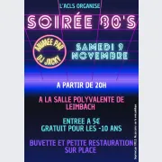 Soirée Années 80