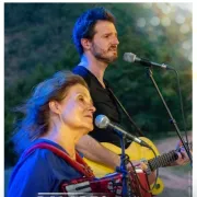 Balades croisées: Michèle BERNARD et Frédéric BOBIN à MOUTIERS EN PUISAYE  