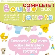 Bourse aux vêtements, jouets et articles de puériculture