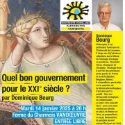 Quel bon gouvernement pour le XXIème siècle ? conférence par Dominique Bourg